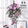 Colgante de pared de rosa auspicioso - Púrpura