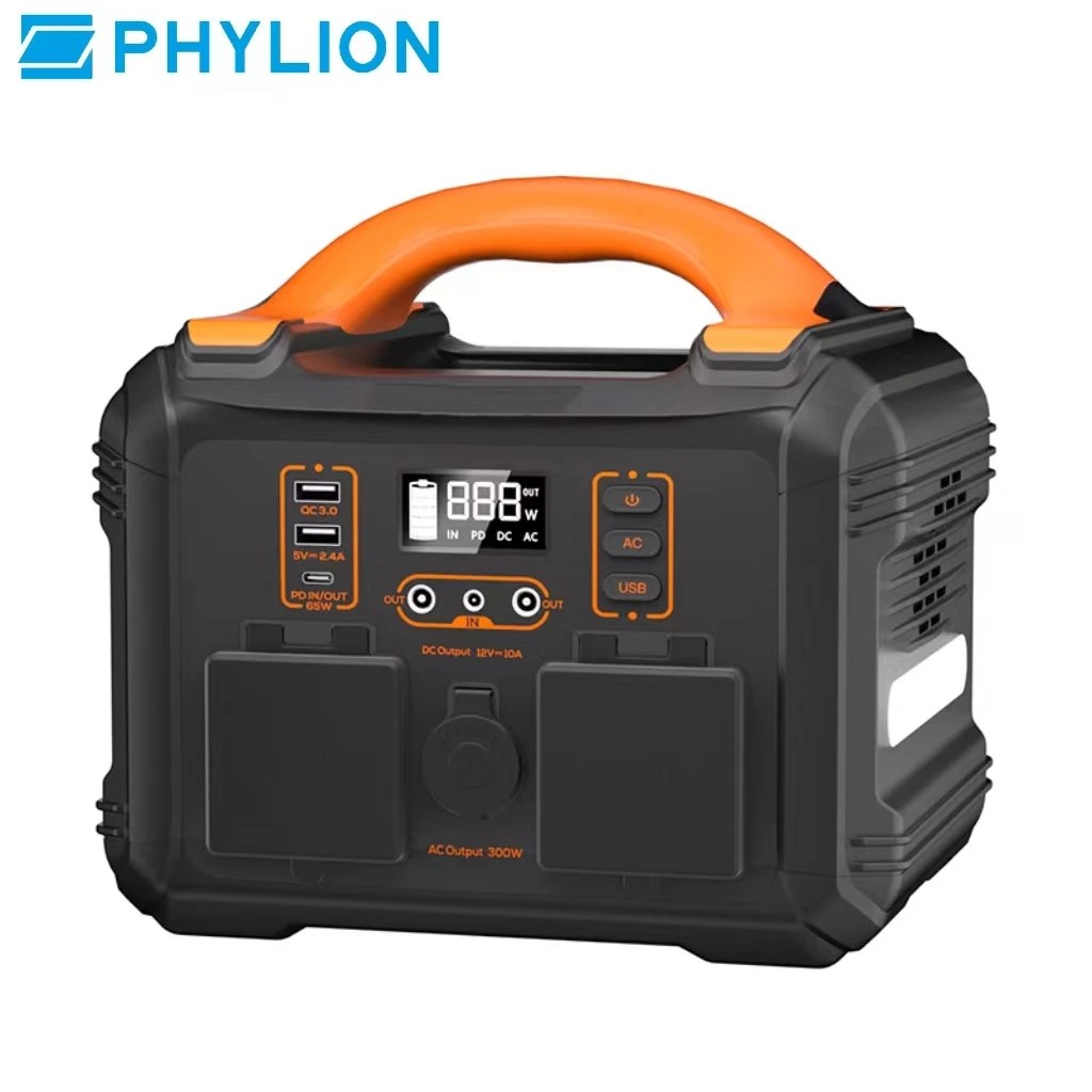 New Arrival S300 Portable Power Station 300W with Lithium Ion Battery for camping emergency