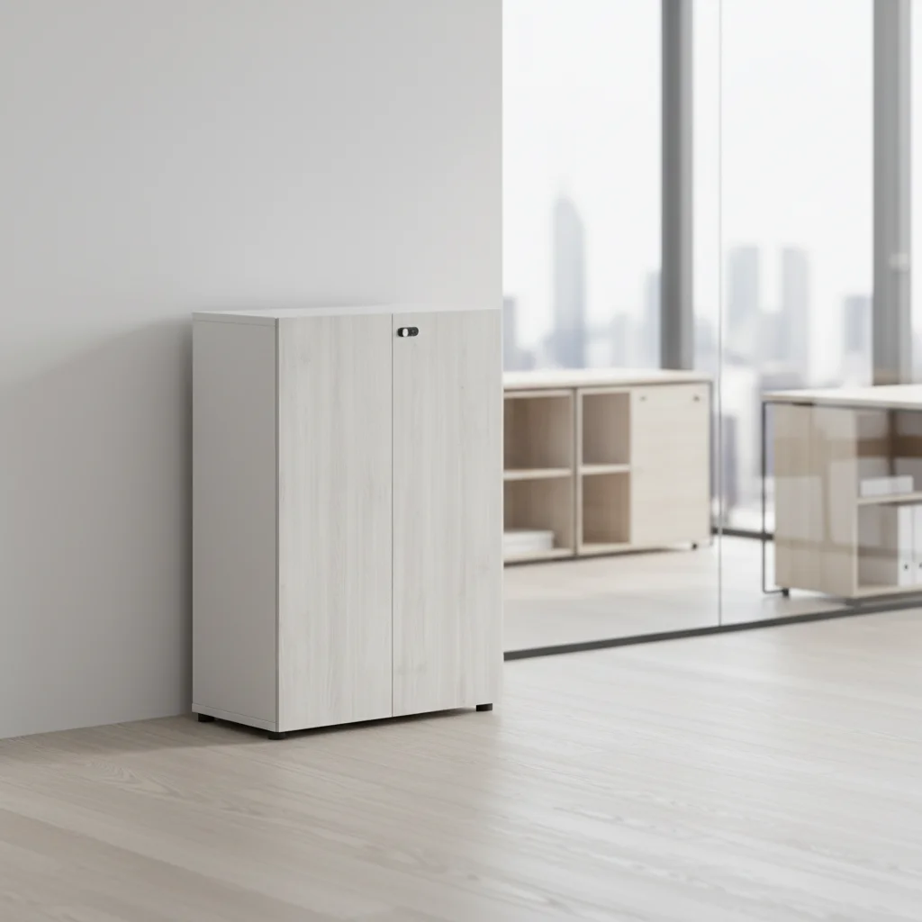 Professional Wooden Industrial Workshop File Cabinet Home Office Large Capacity Double Door Storage Office Organization 2