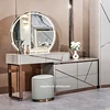 Dressing table with mirror