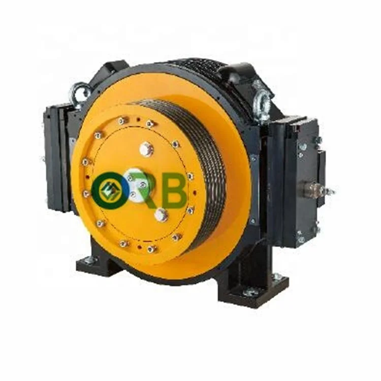Gearless Elevator Motor NBSL WYJ103-08 Elevator Traction Machine