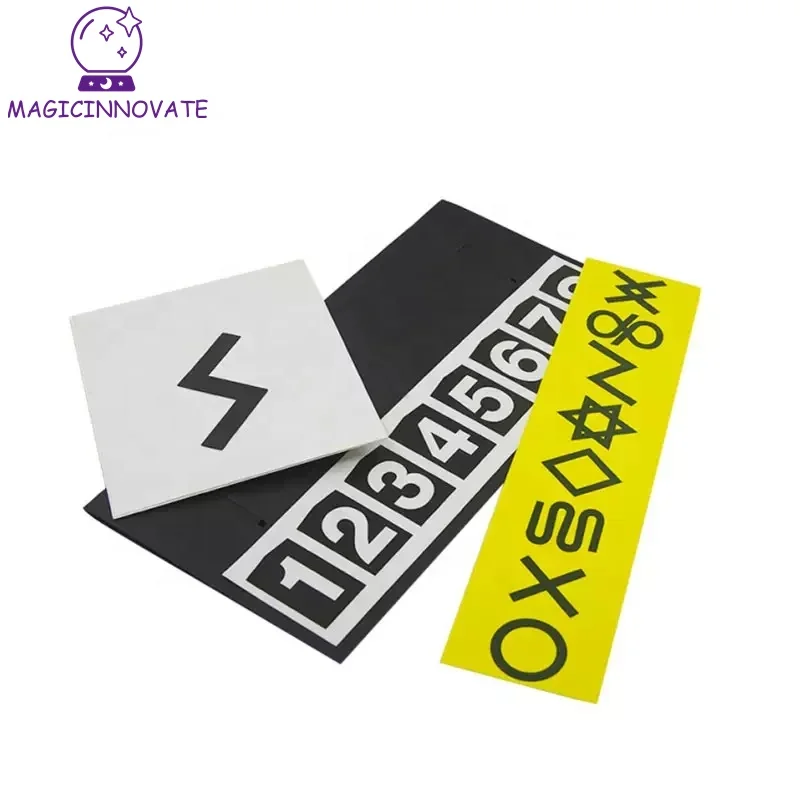 Графический Цифровой предсказаний волшебный трюк Волшебный реквизит символ телепатии ежегодное собрание представление на день ребенка волшебная игрушка для сцены