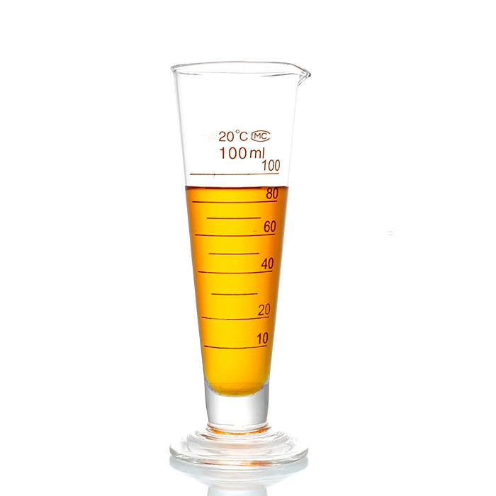 Tiandi Lab 100ml Glass Conical Measuring Cup Buy Laboratory Glassware 25ml 50ml Conical 8167