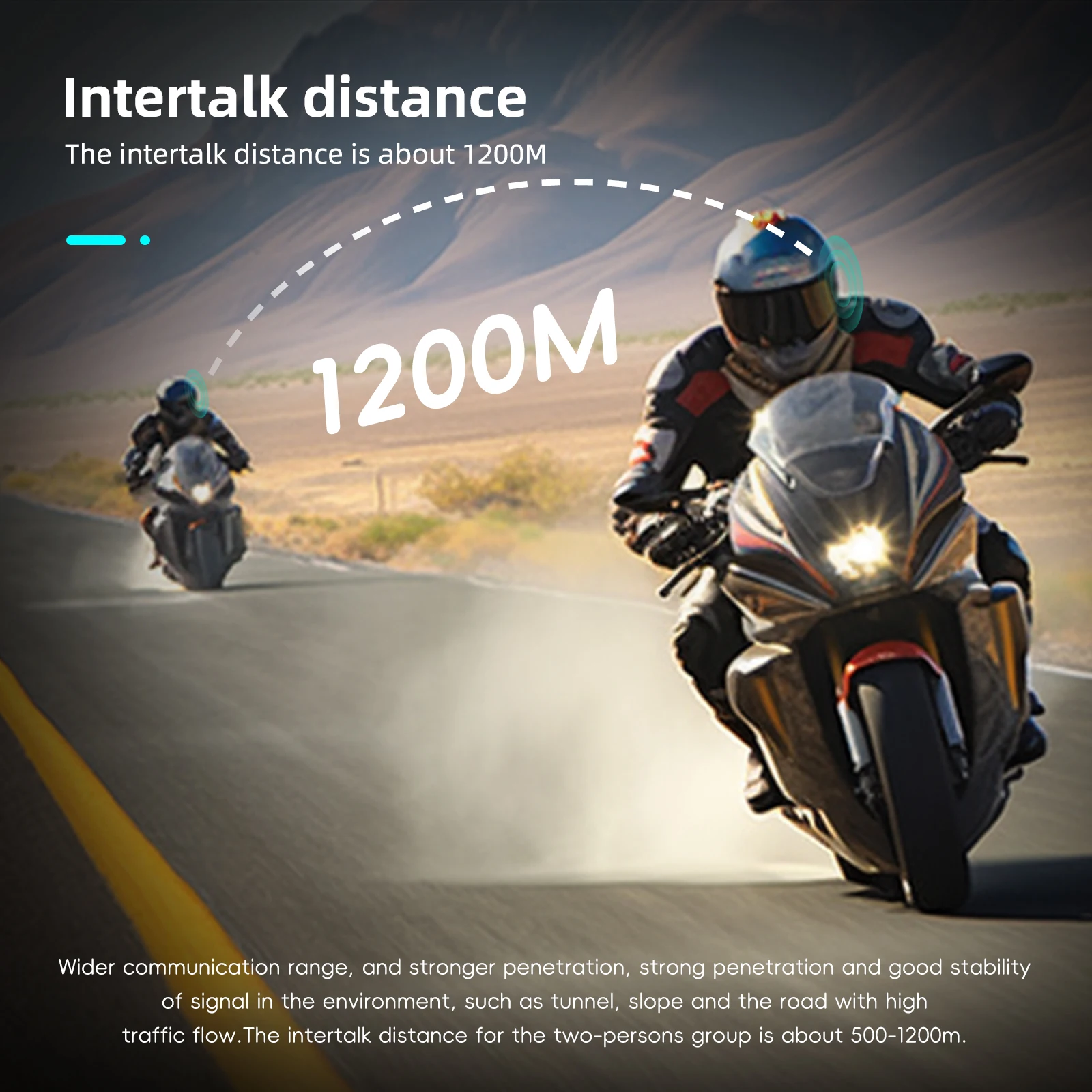 Motorcycle Bluetooth 5.1 Version Xinowy S8 Typec Interface Fm