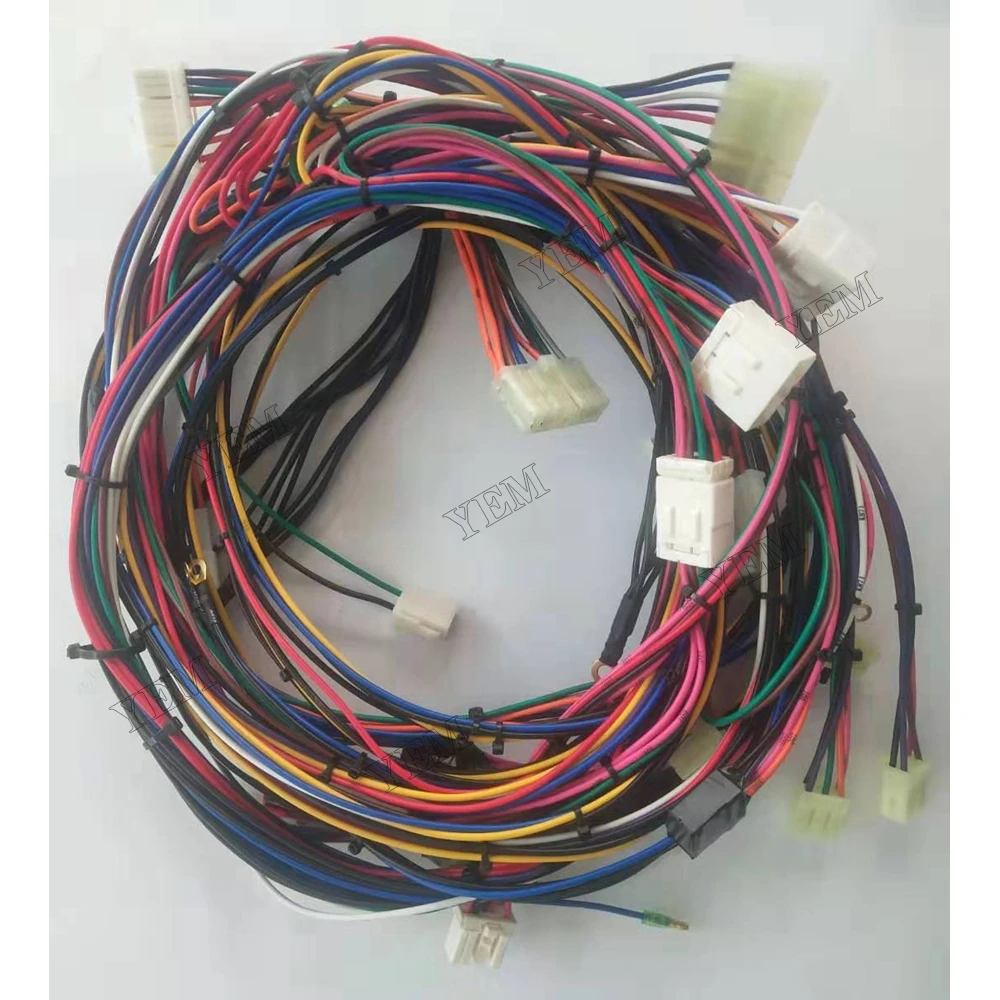 For Caterpillar 320C Cab Wiring Harness (Direct Injection) Standard Size Engine Parts 2