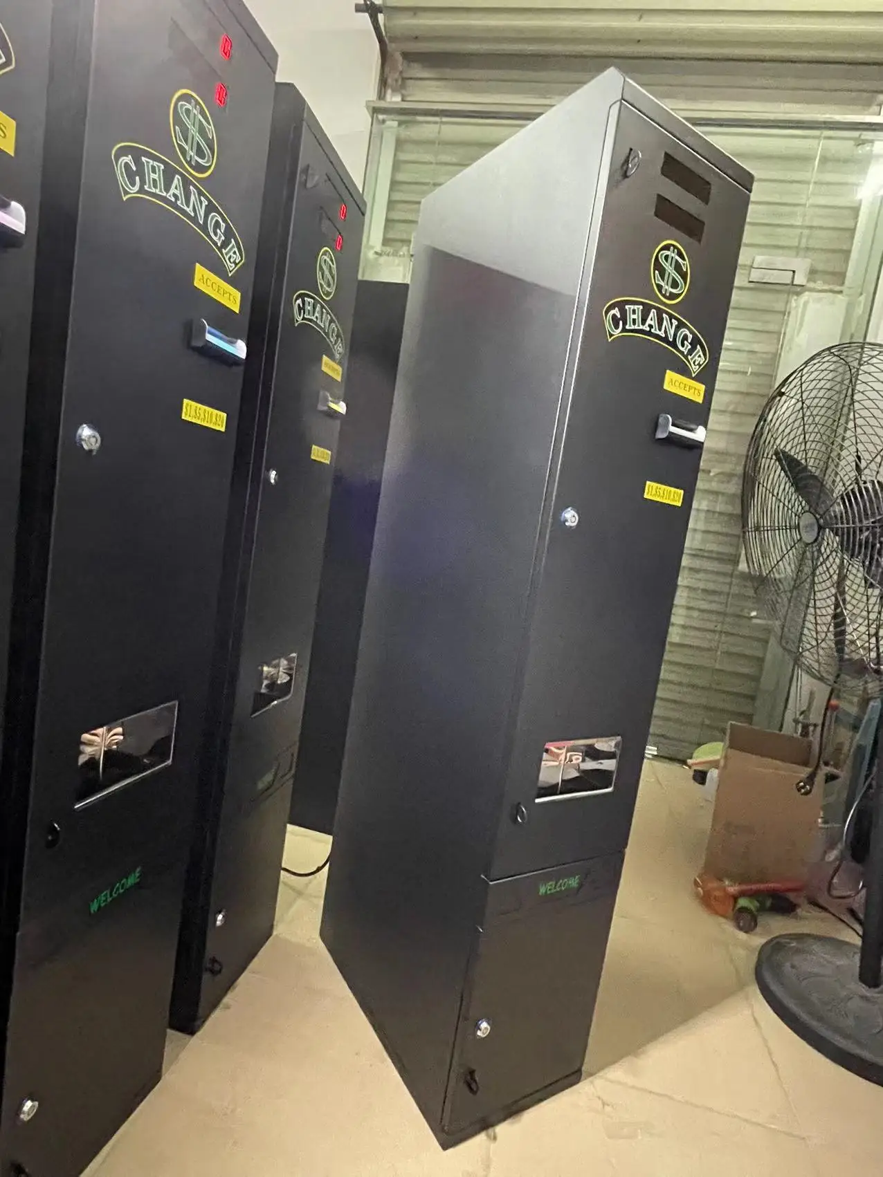 Bill &coin To Coin Token Change/changer Machine For Laundry Machine