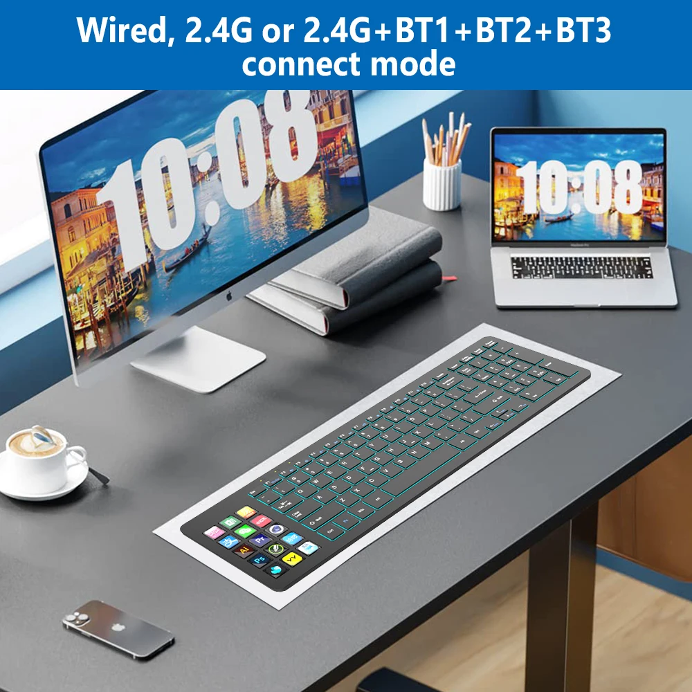 15 Keys Lcd Display Stream Deck Keyboard Mini Control Zoom Boos