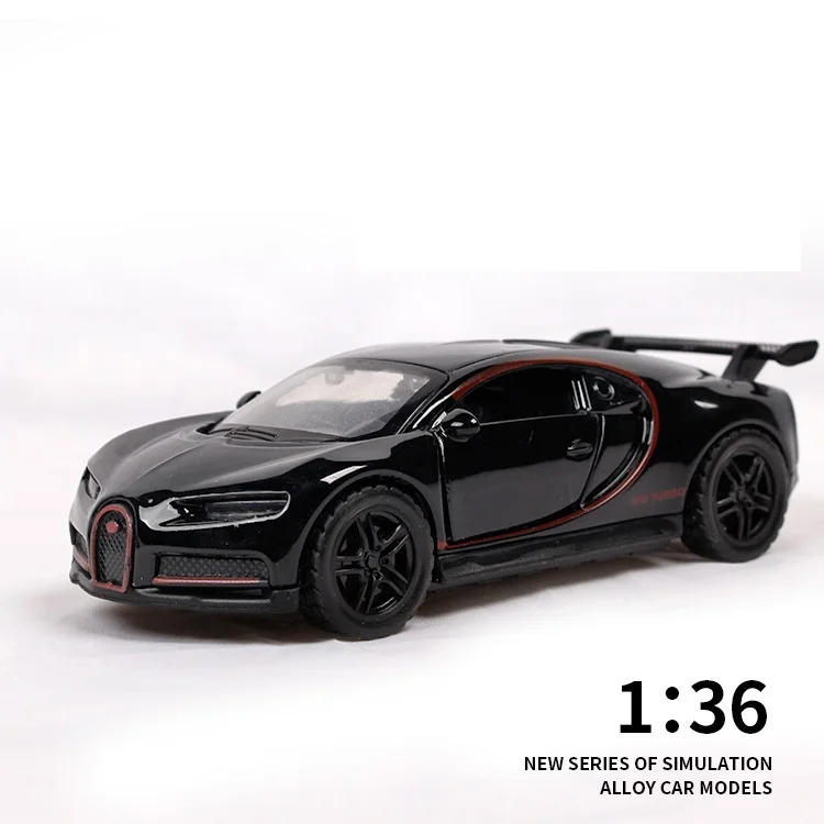 工場価格1:36オープンドアおもちゃ車モデルプルバック合金車