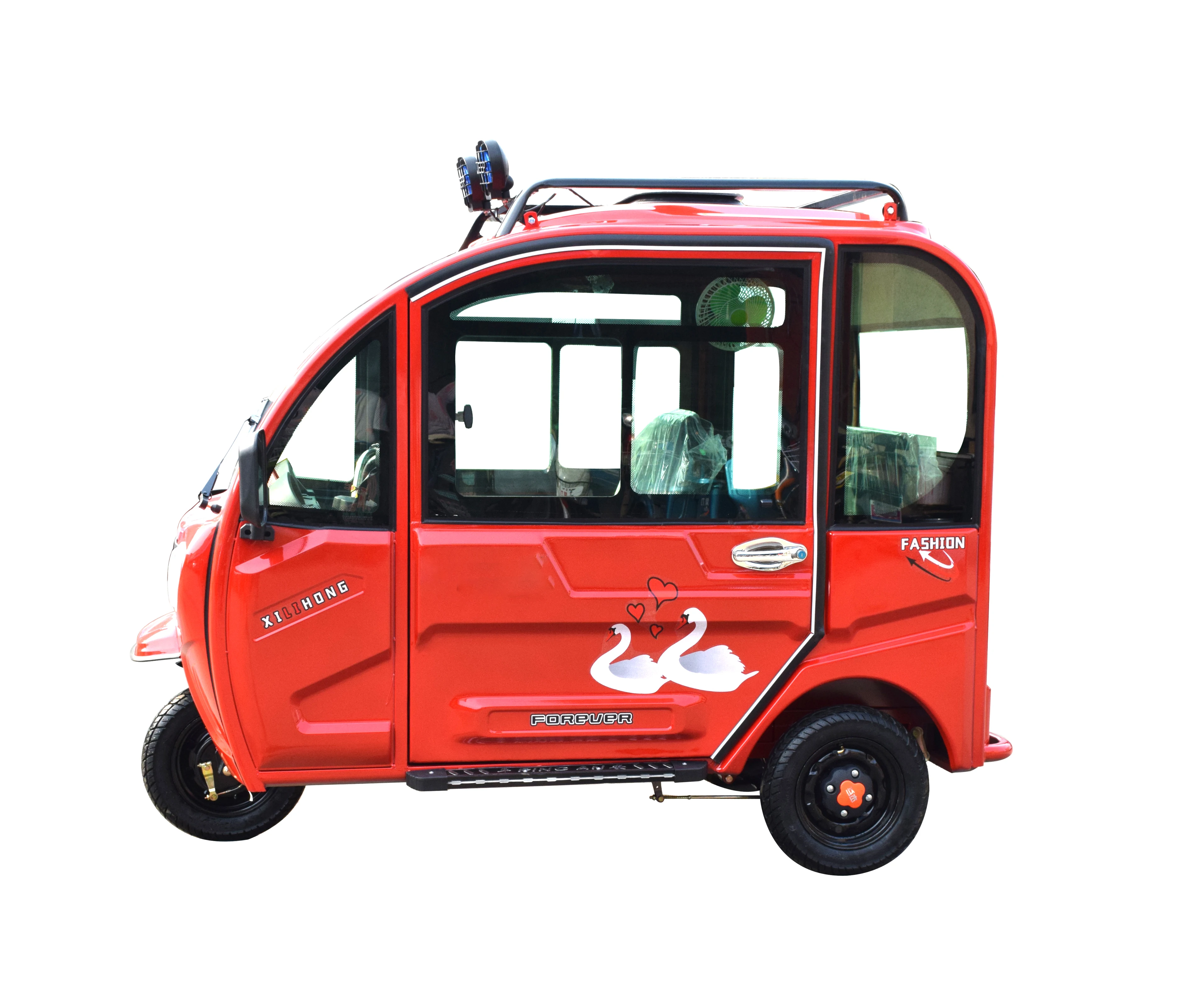 Chang Li E Rickshaw Price in India Passenger Closed Tricycle Electric Tuk Tuk