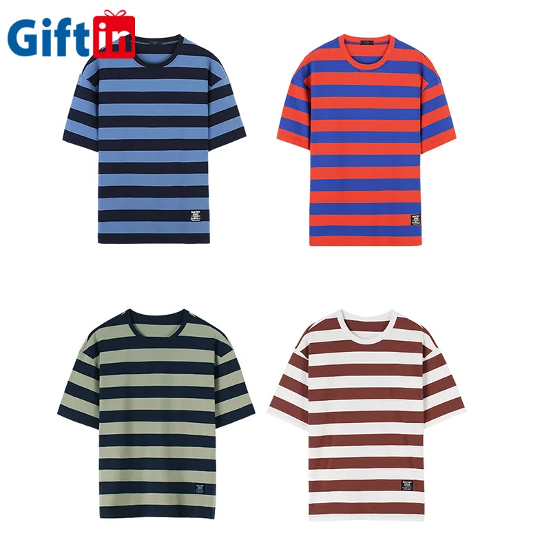 striped t shirt wholesale