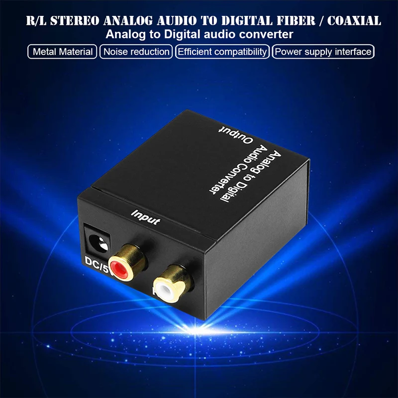 Xput Analogtodigital Converter Analog Audio Signal To Digital Optical