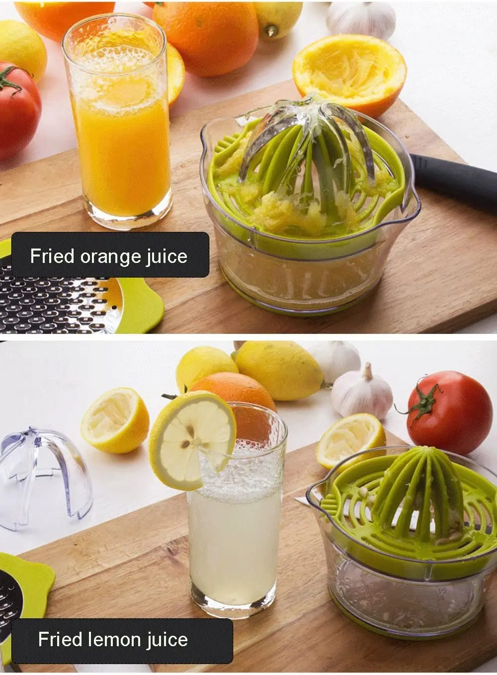 Citrus Lemon Orange Juicer Hand Squeezer with Measuring Cup
