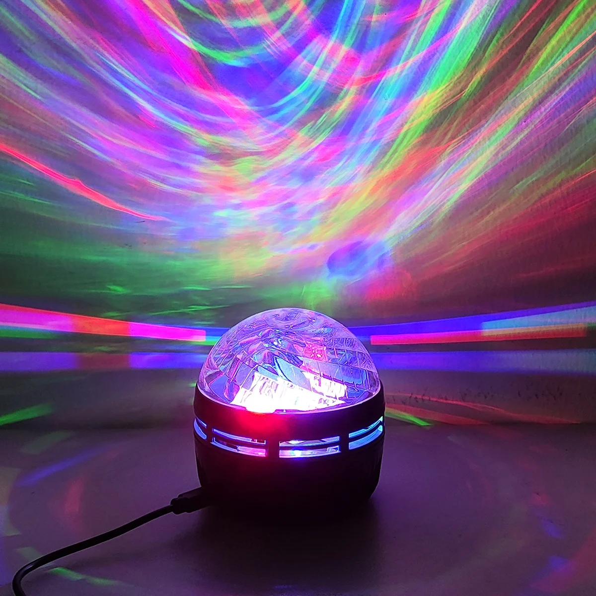 Disco Light Party LED Night Lights Led Lamp Spinning Projector Night Light 5v Usb Plug In