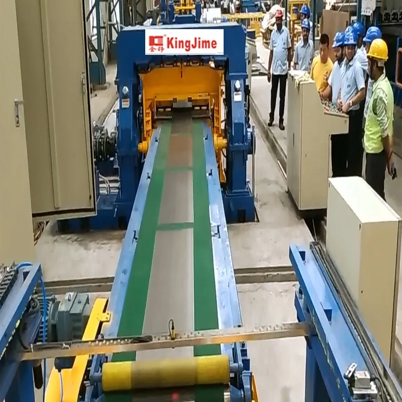 High Speed Rotary Shear Cut to Length Line