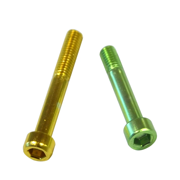 Hex Socket Cap Bolt Anodized Aluminum Bolts