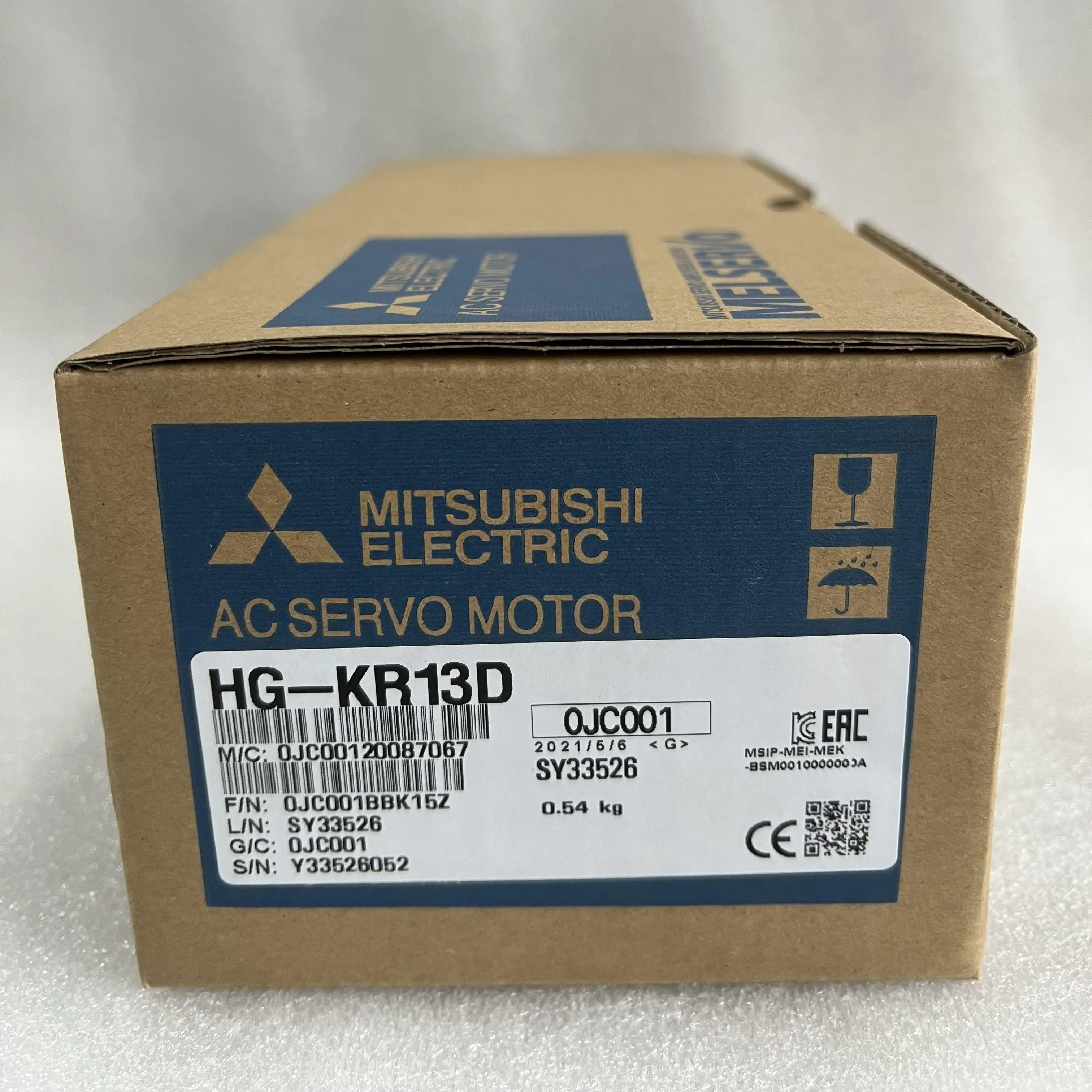 MITSUBISHI AC Servo Motor HG-KR13D MITSUBISHI AC Servo Motor HG-KR13D