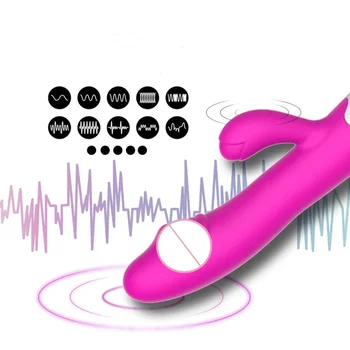 Hot selling style vibrator toy for women AV massage stick vibrator massage sex toy for adults silicone model