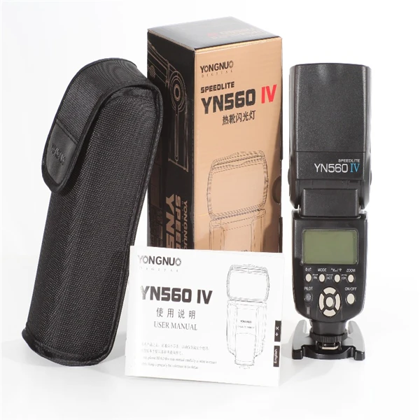 Yongnuo YN 560 IV YN-560IV 2,4G Беспроводная Главная и групповая вспышка для Canon для камер