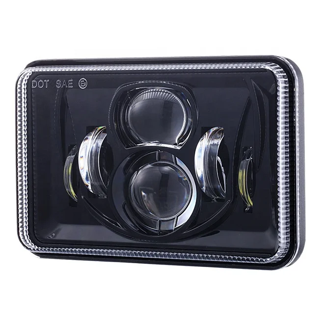 6 × 4インチledトラックヘッドライト4 × 6 ''ledヘッドランプ用