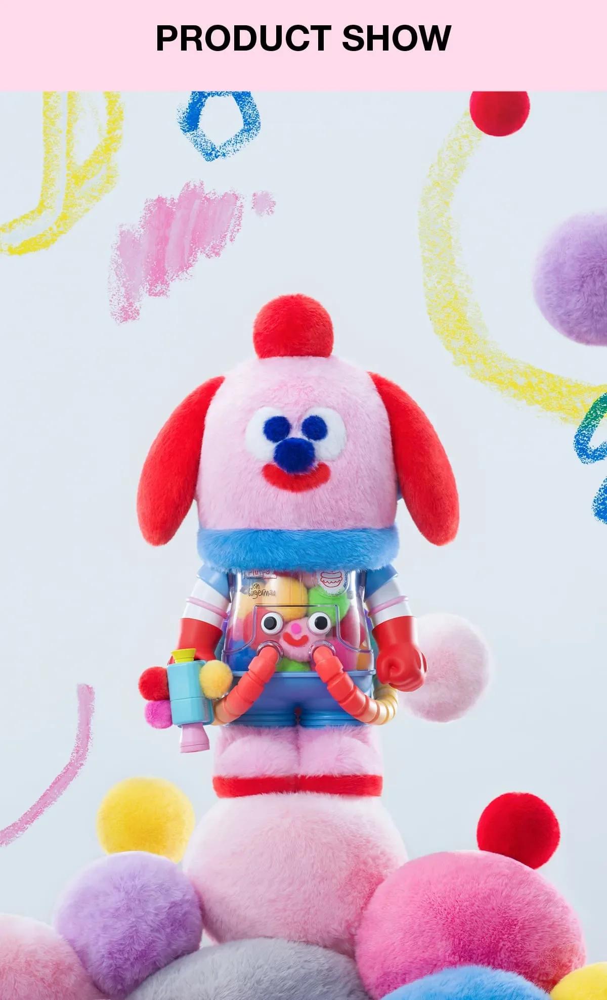 （新品未開封品)POP MART Jon Burgerman MOLLY400% POP NOW:MEGA SPACE MOLLY 400% JON BURGERMAN SPACE CADETS