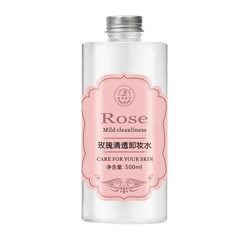 Rose Whitening Moisturizing Oil Free Make Up Remover Water