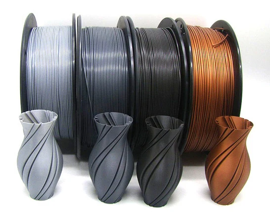 Wholesales  3D printer filament 1.75mm1kg PLA SILK  filament 1.75mm1kg  3carbon fiber filament