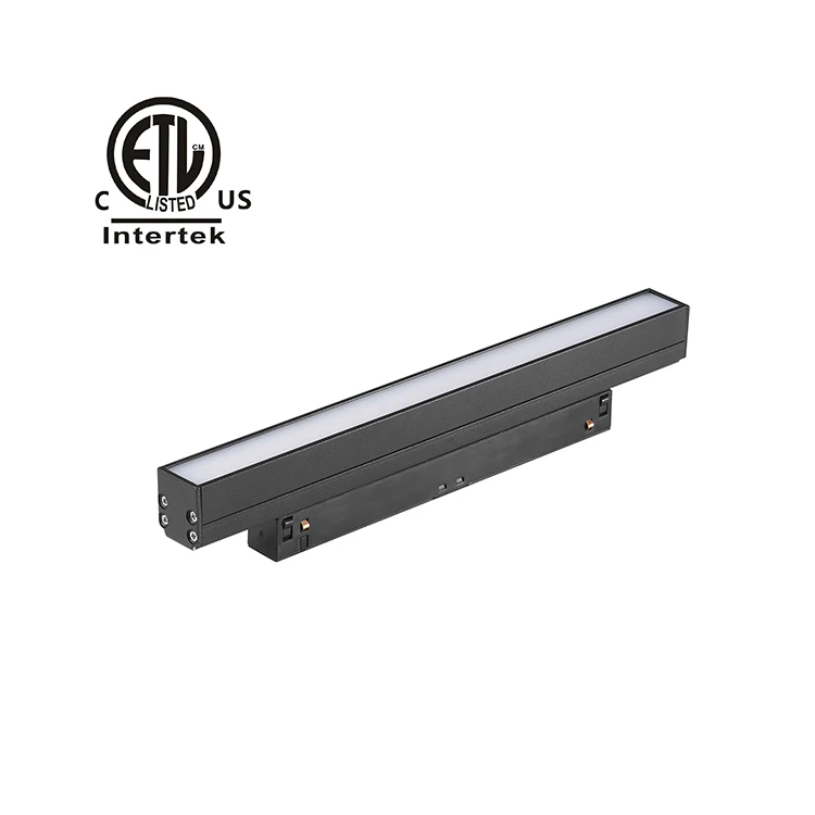 Floodlight ETL&cETL CE Certified Factory Source 48v Magnetic Led Track Light Intelligent 3CCT Adjustable RGB 0-10v Dim Dali Dim
