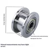 304H# exterior 34 * ranura 6 * agujero 8mm