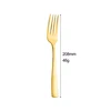 Gold fork