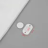 1 white plastic bead