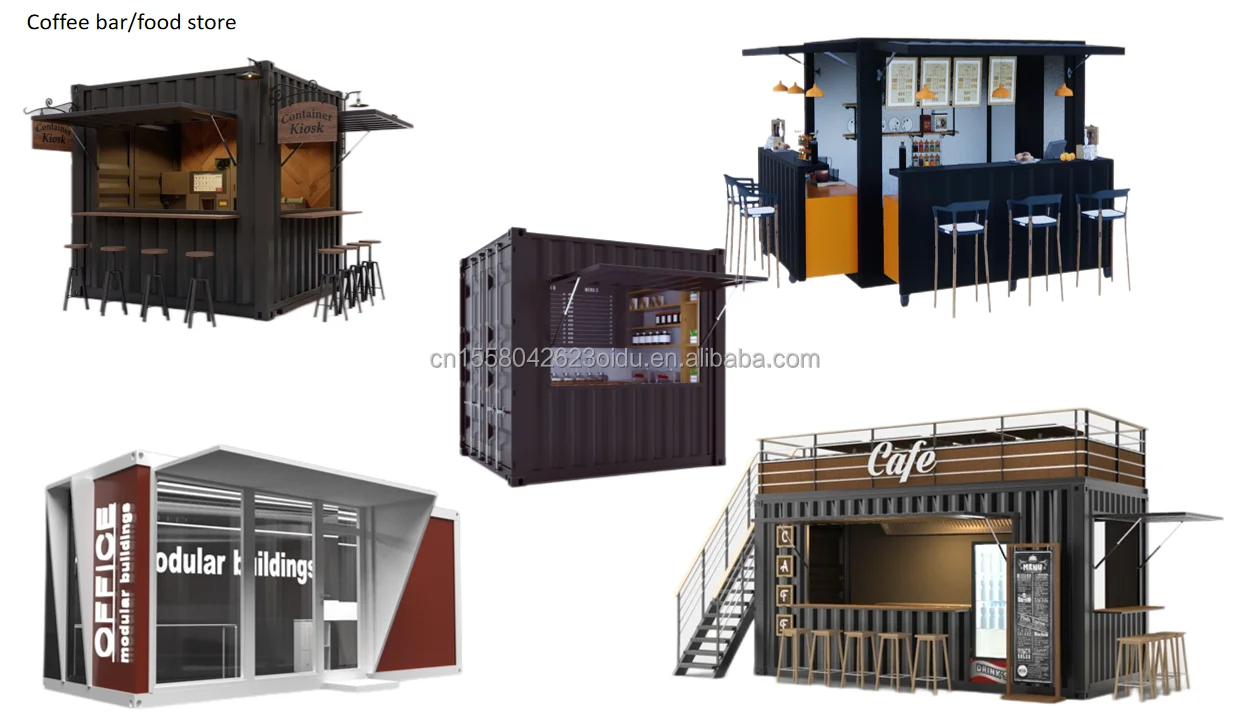 10ft Mobile Container Coffee Bar | Modern Pop-Up Shop for Cafés ...