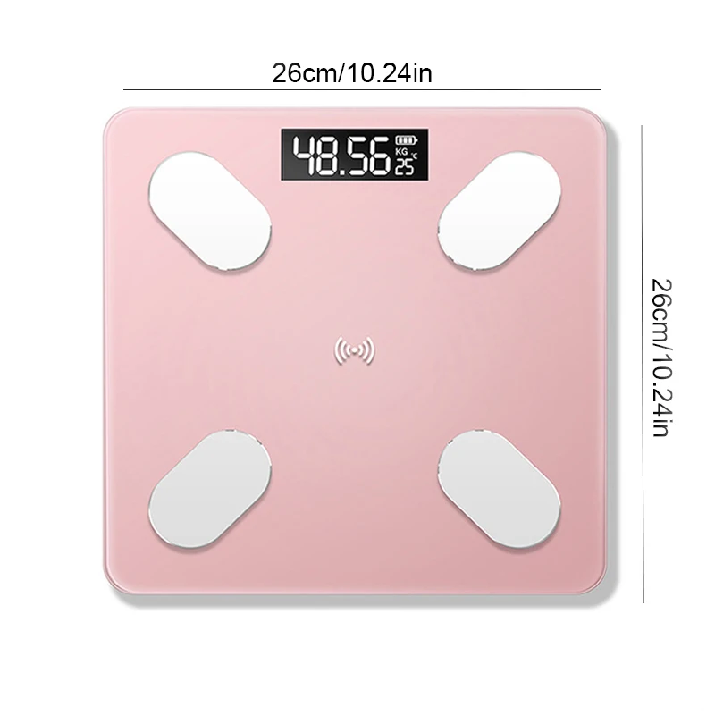 Body Fat Scale Smart Wireless Digital Bathroom Weight Scale Body