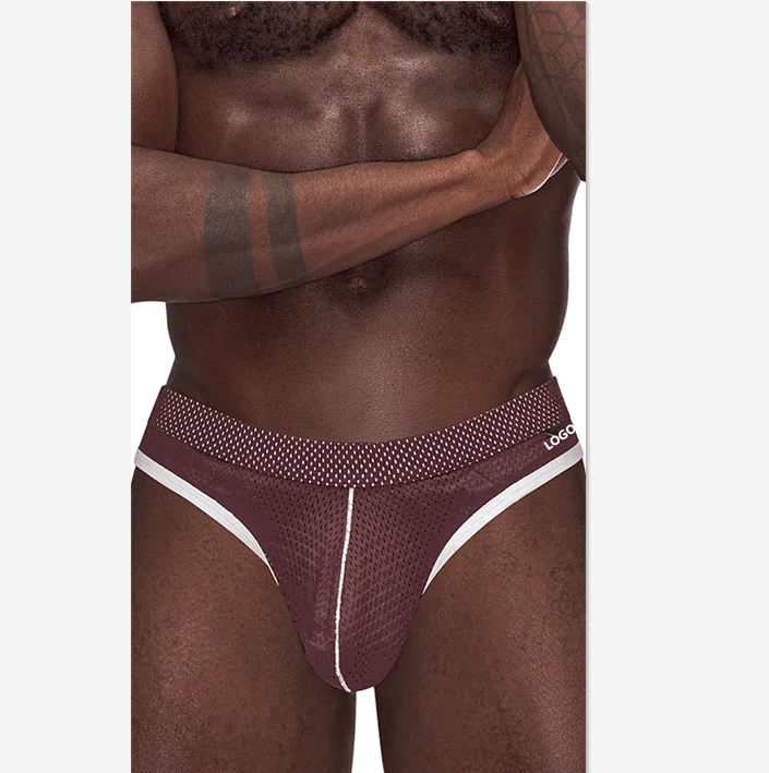 PATON Factory Custom Plus Size Gay Boys in Thong Wearing Photos Sexy Mens Underwear