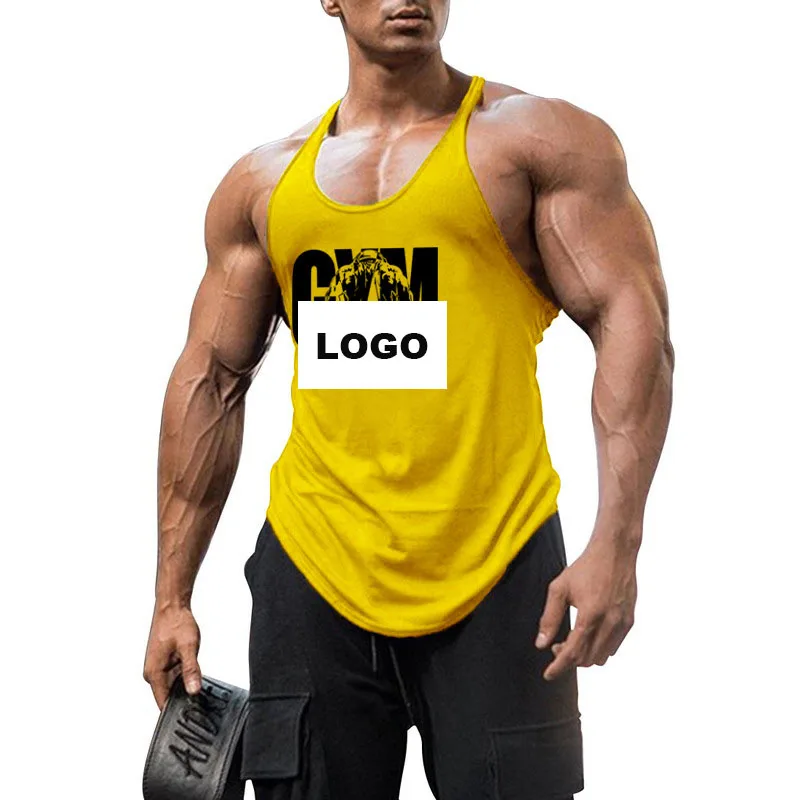 Popular Premium Men's Muscle Tank Top Fitness Workout Running Marathon