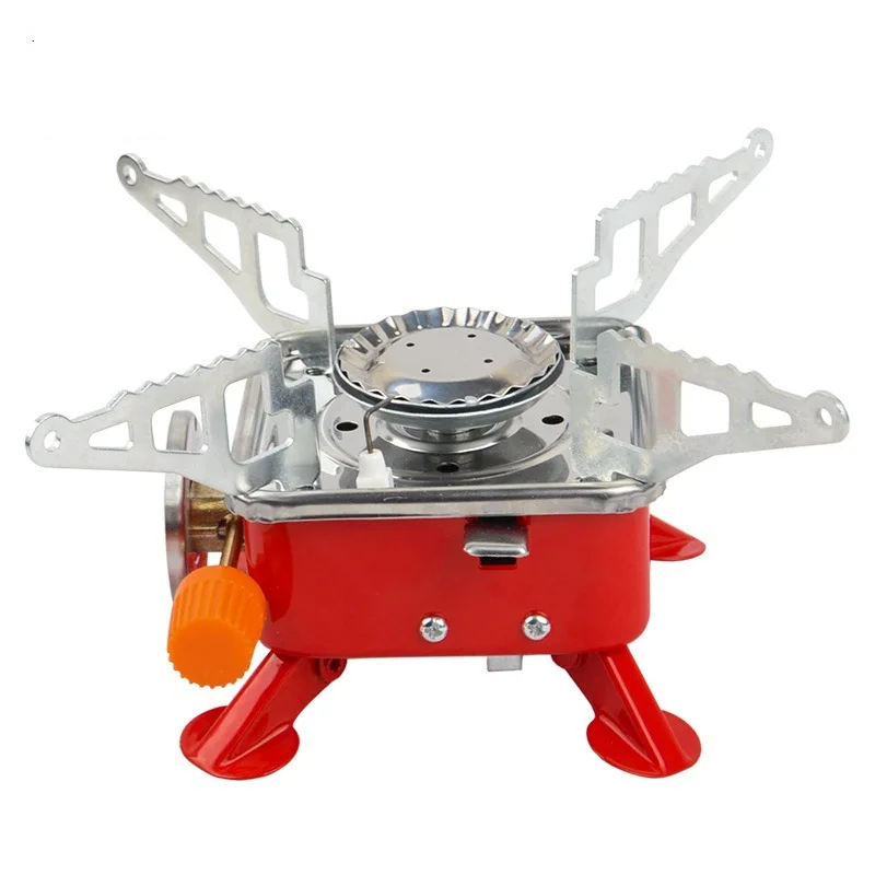 Portable Outdoor Camping Hiking Gas Stove Folding Cooking Burner 