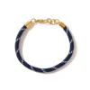 Bracciale blu 18 cm