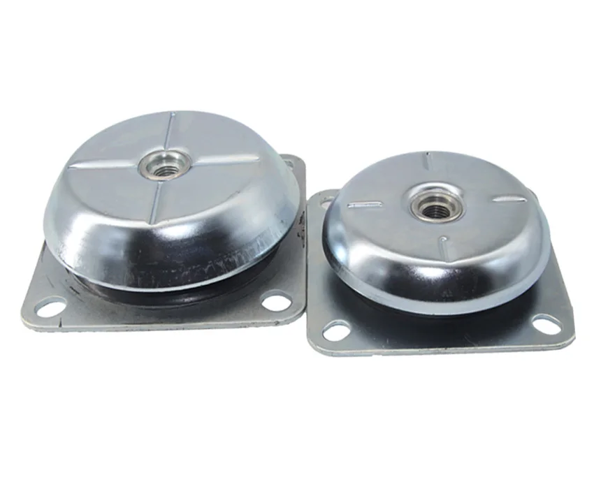 Rubber Vibration Isolators Damping Mount for Generator 800KG Bell Shape Vibration Isolator Mounts Vibration Isolation 500KG