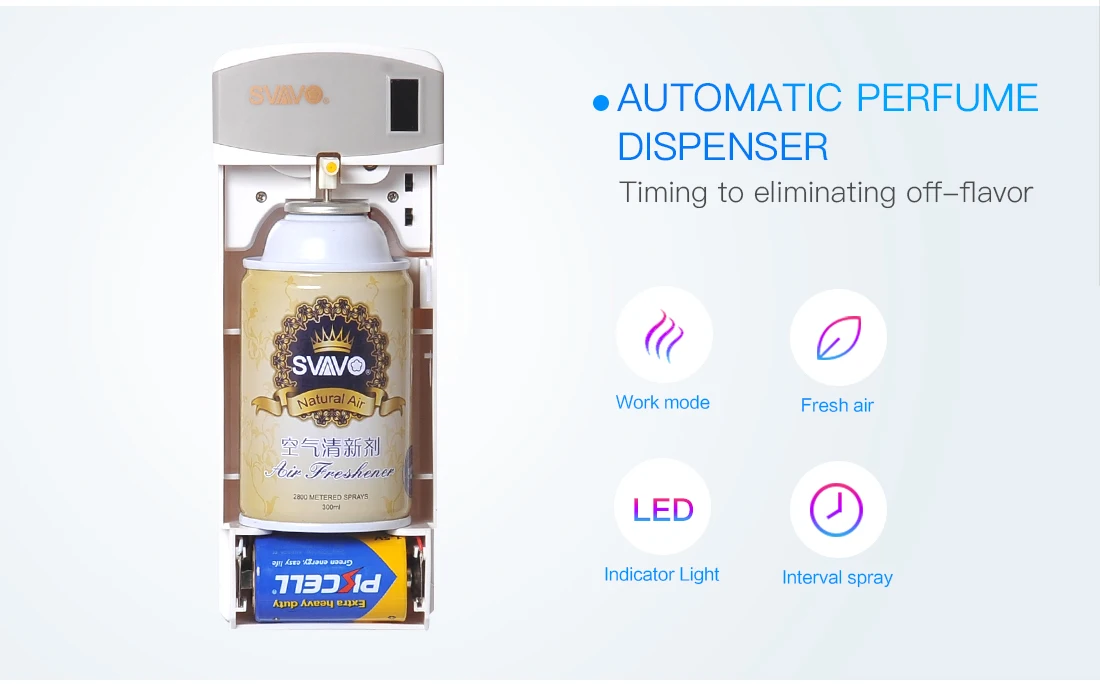 Bathroom Toilet Dispensador De Perfume Adjustable Aerosol Dispenser