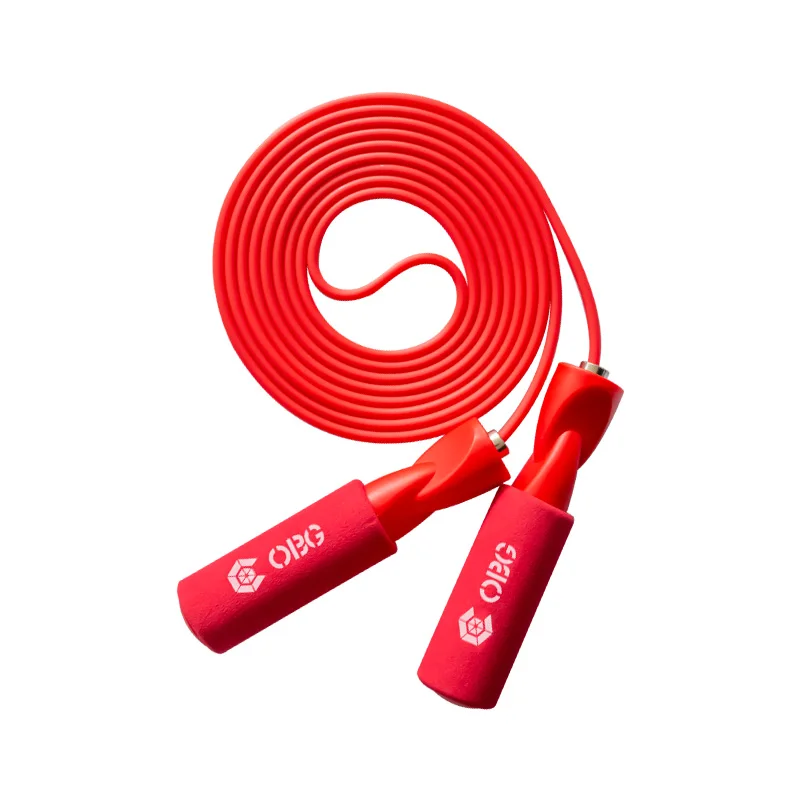 Customized Logo Bearing Jump Rope Skipping Pvc Weighted Heavy Jump Rope
