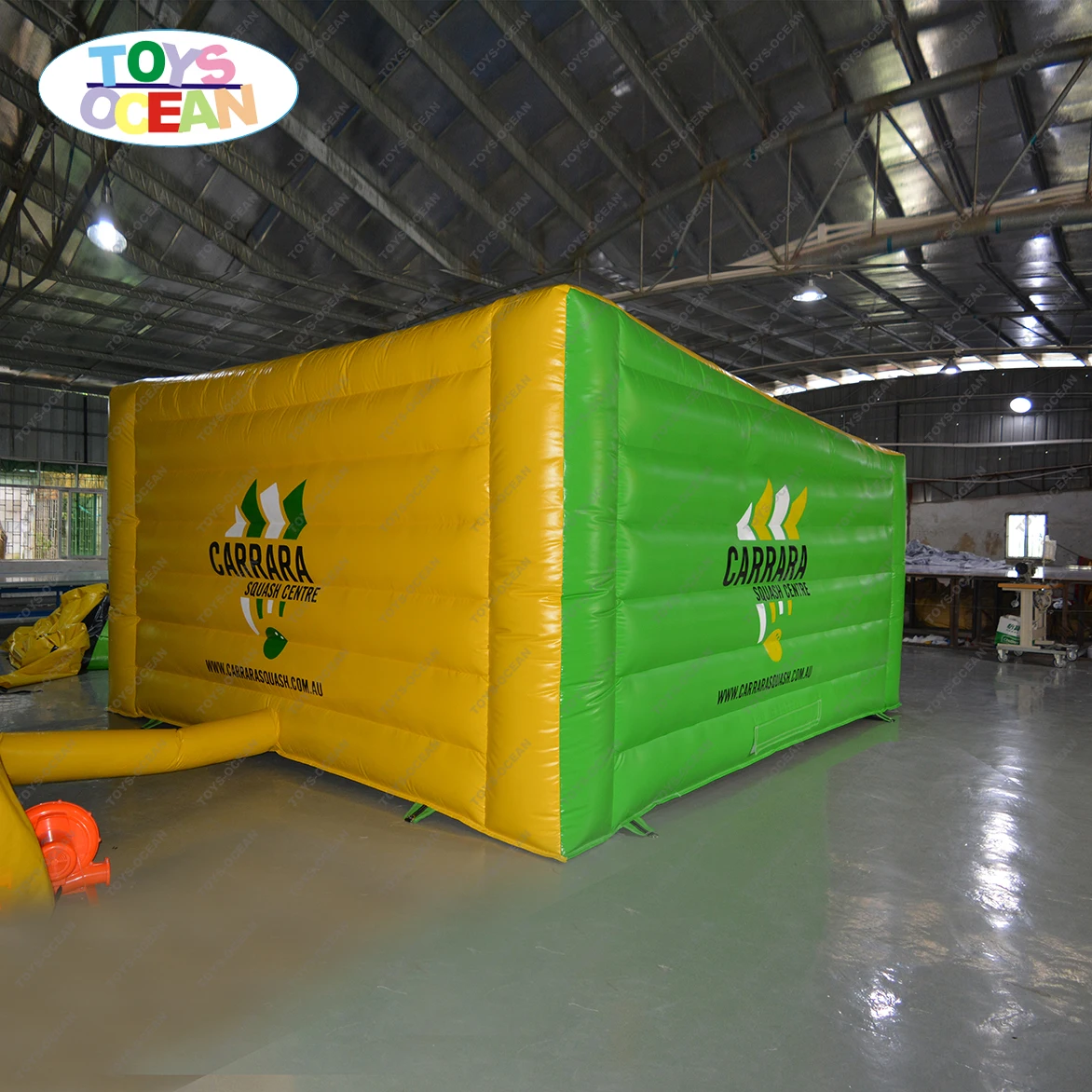 2023 New Inflatable Squash Courts for Children Customized Inflate Tennis Courts Interactive Squash Ball Wall