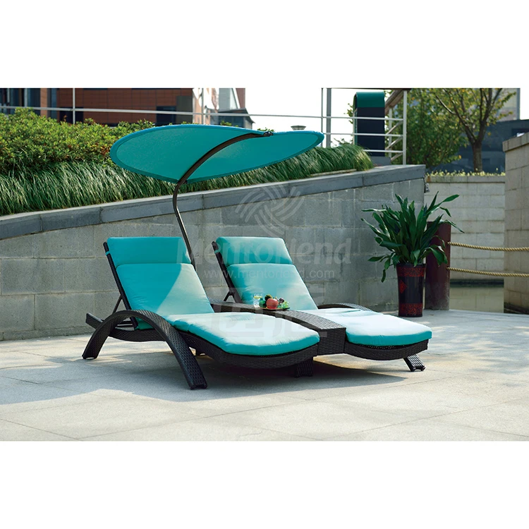 double lounger patio furniture