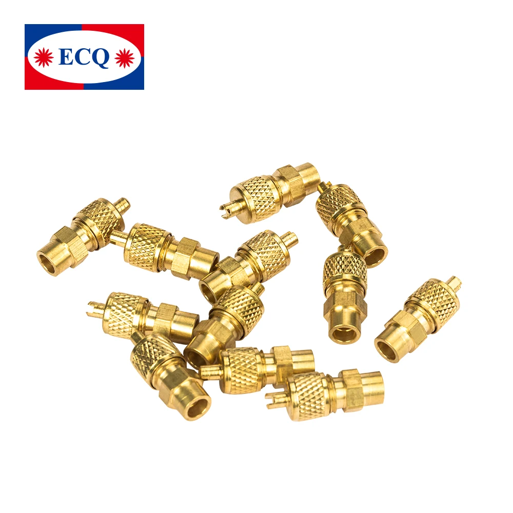 R134a Gas HVAC Spare Parts Copper Pin Valve