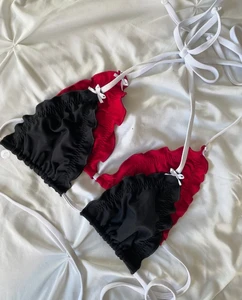 Custom 2026 Sexy Halter Bikini Set Women Swimwear with Thongs Anti-Uv Quick Dry Breathable Spandex/Polyester Beachwear Wholesale