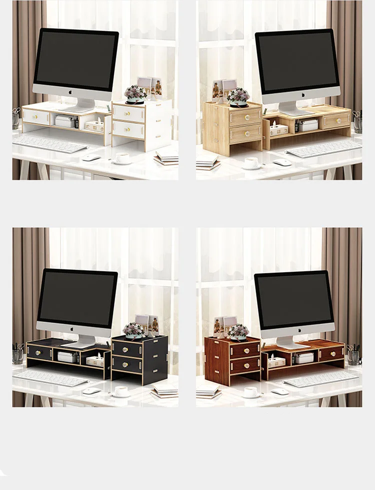 
 Компьютерный дисплей, поднятая панель экрана, поднятая Базовая подставка для ноутбука, Офисная настольная полка, прием  