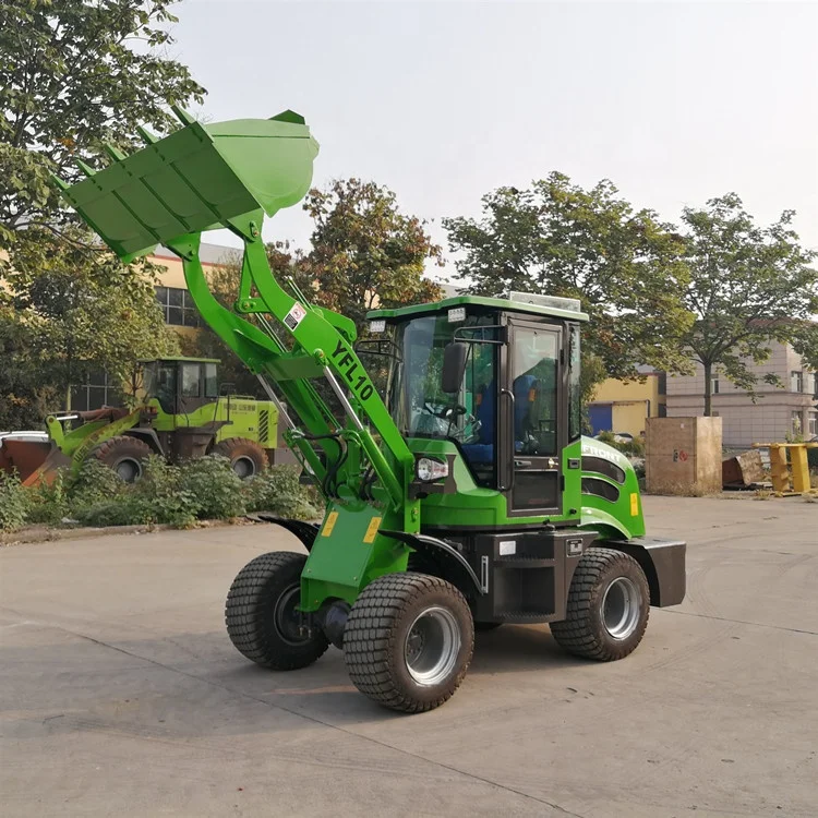 1 Ton Wheel Loader YFL10 China Mini Loader With CE EPA for US and Europe
