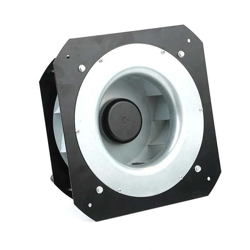 280mm Centrifugal type high performance EC backward curved centrifugal fan