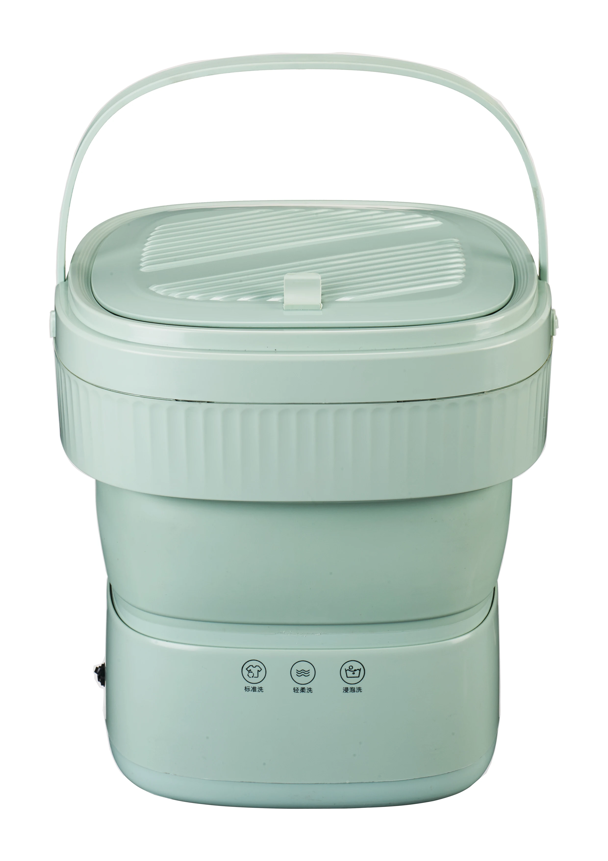 2kg Mini Single Tub Foldable Washing Machine Top-load Washer