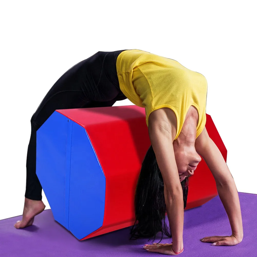 Customized Logo Cheap Gym Equipment Octagon Gymnastics Tumbling Mat For