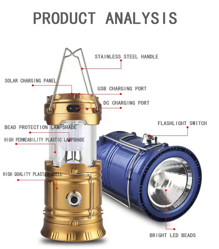 Weight Tube Camping Light