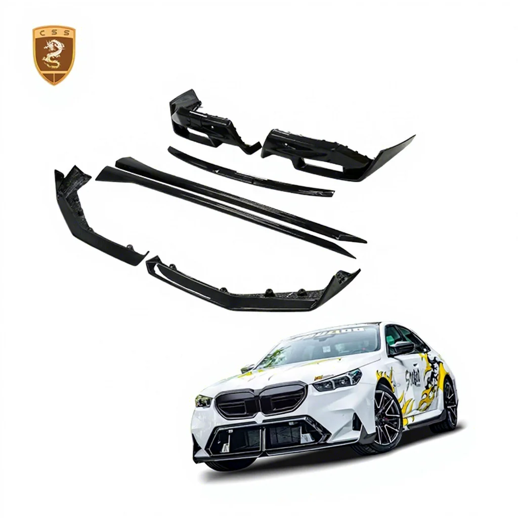 Dry Carbon Fiber M Performance Body Kit for BMW M5 G90 2025 Front Splitter Side Skirt Rear Lip Trunk Spoiler